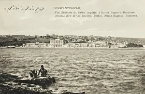Dolmabahce: Dolmabahce Palace - view from the Bosphorus