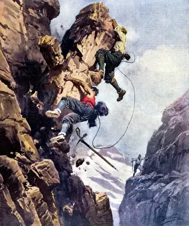 Climbers: DOLOMITE ROCKFALL