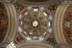 Cupolas: Dome of the cathedral of Salzburg