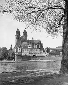 Magdeburg: Dome in Magdeburg, 1935