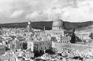 Wailing: Dome of the Rock and Wailing Wall, Jerusalem