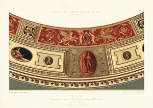 Moritz Meurer: Dome in the Villa Madama, Rome, 16th century