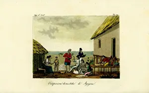 Pestle: Domestic occupations of the Chamorro women