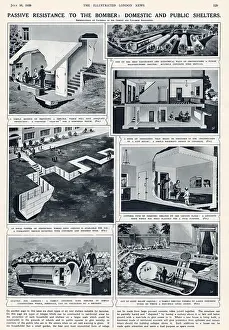 Concrete: Domestic and public shelters using concrete 1938