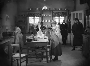 Dishwasher: Domestics in the kitchen, 1920