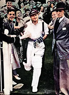 Bradman: Don Bradman Going out to Bat for the Last Time, Melbourne Cr