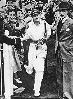 Bradman: Don Bradman Going out to Bat for the Last Time, Melbourne Cr