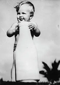 Februar: Don Grubbs (14 months old) with a