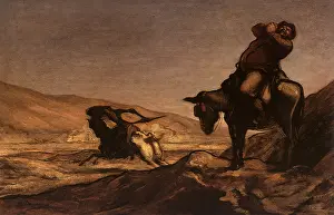 Sancho: Don Quixote Charging a Flock of Sheep