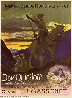 Triumphantly: Don Quixote and Sancho Panza