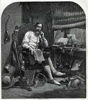 Quixote: Don Quixote in His Study
