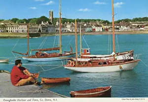 Donaghadee: Donaghadee Harbour and Town, County Down, Ireland