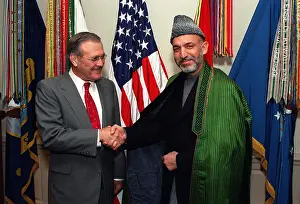 Taliban: Donald H. Rumsfeld U.S. Sec. of Defense ?