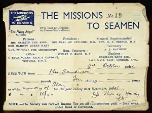 Sanderson: DONATION TO SEAMEN