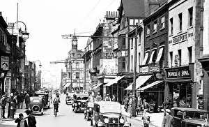 Doncaster: Doncaster High Street probably 1940s