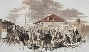 Doncaster: Doncaster railway Station 1849