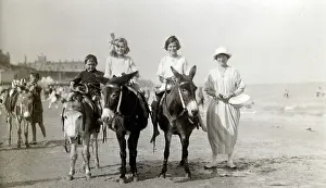 Donkeys: Donkey ride on the beach