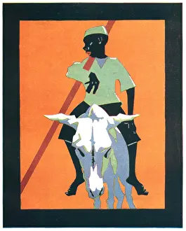 Kauffer: Donkey Rider