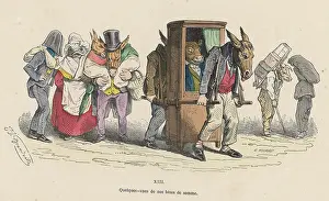 Burdens: DONKEYS AND SEDAN CHAIR
