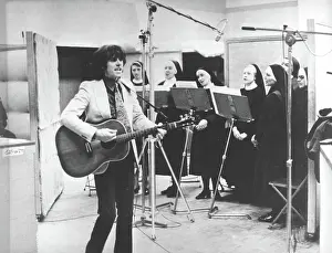 Compositions: Donovan, Scottish singer songwriter, recording session