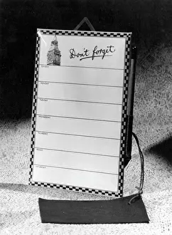 Appointments: DON'T FORGET BOARD