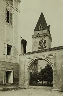 Doorways: Door of the barracks in Freistadt