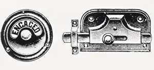 Locked: DOOR FASTENER