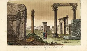 Sepolcro: Doors, windows and walls of the Palace of Persepolis, Syria