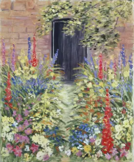 Cottage Garden: Doorway in Cottage Garden