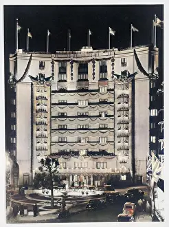 Messel: The Dorchester - decorated by Messel for the Coronation