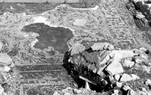Tesselated: Dorchester, Tesselated Pavement, Roman Excavations 1939
