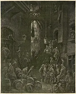 Harbours: Dore - Dockers in Alley