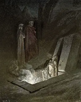 Canto: Dore, Gustave (1832 - 1883), illustration, from