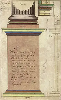 Sketched: Doric Pedestal Sections