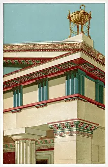 Entablature: DORIC TEMPLE