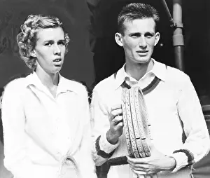 Betts: Doris Hart, 16, and her brother Richard at the