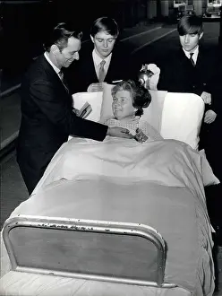 Newbury: Doris Page MBE at Buckingham Palace, London