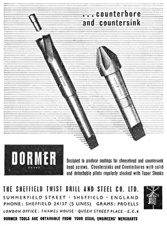 Reamers: Dormer Tools - Twist Drills, Reamers & Small Tools