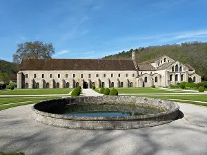 1119: Dormitory, Abbaye de Fontenay, Marmagne, Burgundy, France