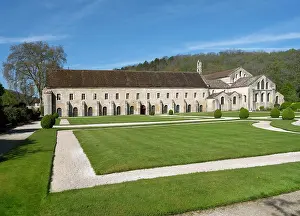 1119: Dormitory, Abbaye de Fontenay, Marmagne, Burgundy, France