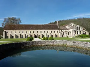 1119: Dormitory, Abbaye de Fontenay, Marmagne, Burgundy, France