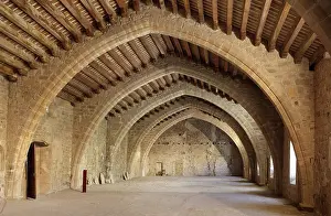 Roussillonais: Dormitory, Abbey of St Mary of Lagrasse