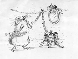 Breaks: Dormouse breaks a chain