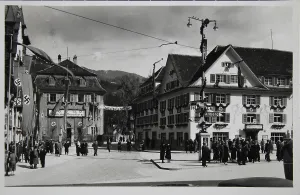 Dornbirn: Dornbirn. Nazi propaganda postcard