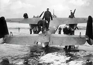 Presumably: Dornier Do 17 fighter plane presumably in the 1930s