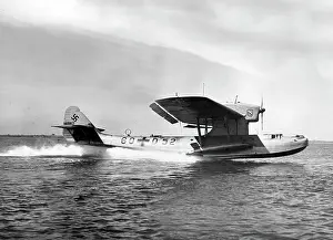 Takeoff: Dornier Do 18 flying boat, 1940