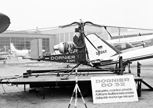 Collapsible: Dornier Do 32E ultra-light helicopter D-HOPS