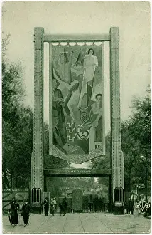 Decoratifs: D'Orsay Gate at the Exposition Internationale, Paris