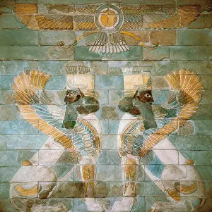 Glazing: DOS ESFINGES O LEONES