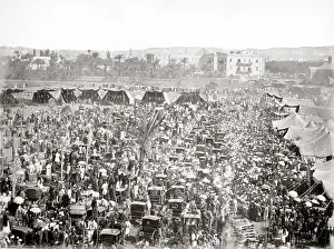 Prostrate: Doseh Ceremony, Cairo, Egypt c.1880